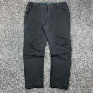 Mountain Hardwear Cargo Pants Women's Medium Gray Stretch Outdoor‎ Hiking Lined